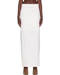 Issey Miyake - Off- Allow Maxi Skirt - Lyst