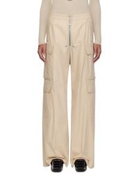 Rick Owens - Off- Temple Cargobelas Cargo Pants - Lyst
