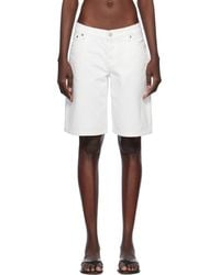 Still Here - Stoop Denim Shorts - Lyst