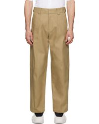 Alexander Wang - Beige Tailored Trousers - Lyst