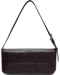 Alexander Wang - Burgundy Punch Flap Shoulder Bag - Lyst