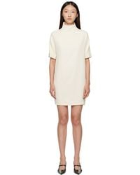 Loulou de Saison - Off- Elton Short Sleeves Minidress - Lyst