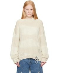 Our Legacy - Off- Popover Sweater - Lyst