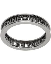 Vivienne Westwood - Gunmetal Westminster Ring - Lyst