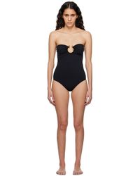Bottega Veneta - Knot Ring Stretch Nylon Swimsuit - Lyst
