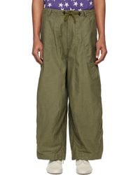 Needles - Khaki H.D. Trousers - Lyst