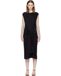 TOTEME - Tie-Waist Jersey Midi Dress - Lyst