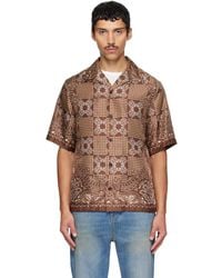 Amiri - Ma Check Camp Shirt - Lyst