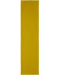 Rier - Écharpe Jaune En Molleton - Lyst