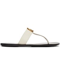 Gucci - Off- Gg Marmont Sandals - Lyst