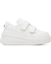 Acne Studios - Velcro Strap Platform Sneakers - Lyst
