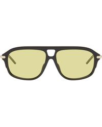 Givenchy - Lunettes Aviateur Noires - Lyst