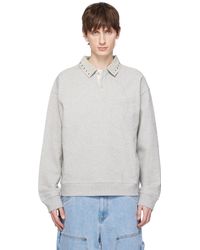 Dime Wave Cable Knit Polo Shirt in Green for Men | Lyst Dime Wave Cable Knit Polo Shirt in Green for Men | Lyst