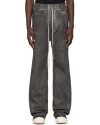 Rick Owens - Gray Pusher Jeans - Lyst