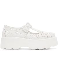 Melissa - White Kick Off Lace Oxfords - Lyst
