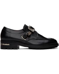 Toga Virilis - Chaussures à boucle noires exclusives à ssense - Lyst
