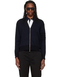 Thom Browne - Ottoman Milano Stitch 4-Bar Bomber Jacket - Lyst