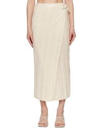 Holzweiler - Kelp Midi Skirt - Lyst