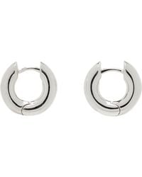 Sophie Buhai - Medium Bagel Hoop Earrings - Lyst