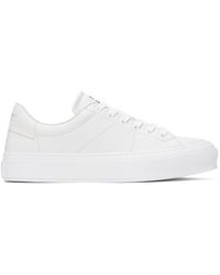 Givenchy - Baskets city sport blanches - Lyst