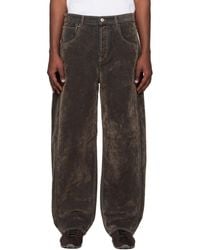 Jacquemus - Khaki 'The Mirada De-Nîmes' Jeans - Lyst