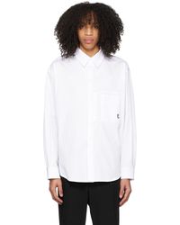 WOOYOUNGMI - Chemise blanche à boutons - Lyst