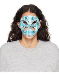 Ashley Williams - Off- Check Face Mask - Lyst