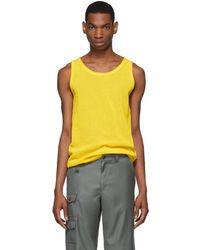 Jacquemus Yellow Le Marcel Tank Top