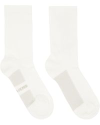 Rick Owens - Off- Temple Glitter Socks - Lyst
