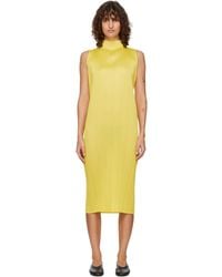 Pleats Please Issey Miyake - Monthly Colors April Midi Dress - Lyst
