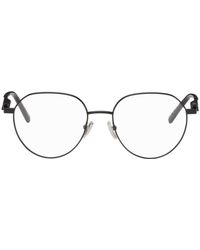 Balenciaga - Black Round Glasses - Lyst