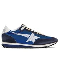Golden Goose - En Goose ブルー&ネイビー Marathon スニーカー - Lyst