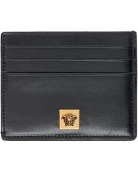 Versace - Severine Leather Card Holder - Lyst
