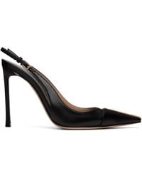 Tom Ford - Shiny Leather Thea Slingback Heels - Lyst