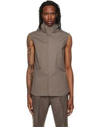 Rick Owens - Tower Sl Outershirt - Lyst