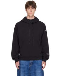 Moncler Genius - Moncler X Fragment Logo Cotton Hoodie - Lyst