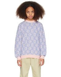 Acne Studios - キッズ｜ピンク＆ブルー クルーネックセーター - Lyst