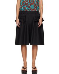 Dries Van Noten - Ruffled Shorts - Lyst