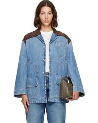 Bottega Veneta - Vintage Denim Jacket - Lyst