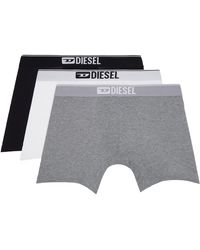 DIESEL - Ensemble De Trois Boxers Max Multicolore À Logos - Lyst