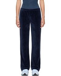 Sporty & Rich - Signature Logo Krystal Track Pants - Lyst