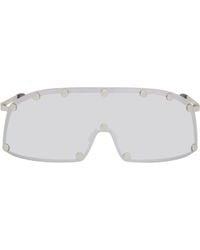 Rick Owens - Temple Shielding Sunglasses - Lyst