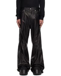 Rick Owens - Hollywood Banana Bolan Leather Trousers - Lyst
