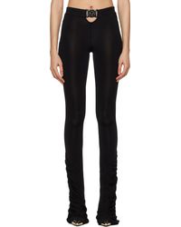 Versace Jeans Couture - ブラック レターVエンブレム レギンス - Lyst
