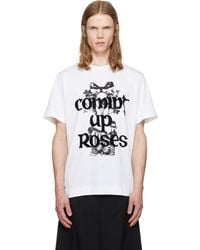 Simone Rocha - 'Coming Up Roses' Print T-Shirt - Lyst