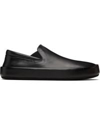 Marsèll - Cassapelle Leather Slip-On Sneakers - Lyst