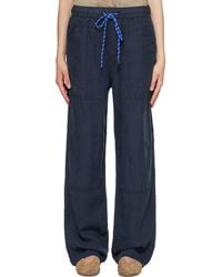 Rag & Bone - Atlas Linen Trousers - Lyst
