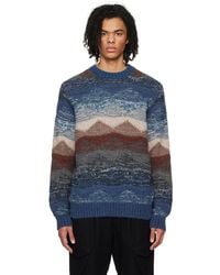 Sophnet - Color Abstract Sweater - Lyst