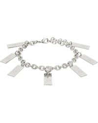 MM6 by Maison Margiela - Numeric Charm Bracelet - Lyst