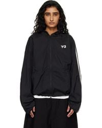 Y-3 - Nylon Wired 3 Stripes Track Jacket - Lyst